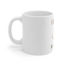 DistinctInk Glossy White Coffee / Tea Mug - I Believe in Unicorns