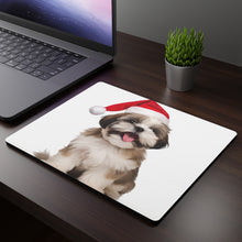 DistinctInk Mouse Pad - 1/4" Foam Rubber - Lhasa Apso Puppy