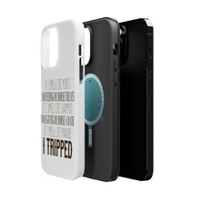 DistinctInk ToughCase for Apple iPhone, Compatible with MagSafe Charging - Smell Like Horse Treats, Shampoo, Manure