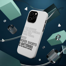 DistinctInk ToughCase for Apple iPhone, Compatible with MagSafe Charging - Can Survive with Only Beer Boxers Batteries