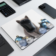 DistinctInk Mouse Pad - 1/4" Foam Rubber - Russian Blue Kitten