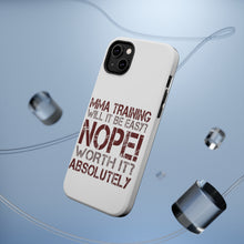 DistinctInk ToughCase for Apple iPhone, Compatible with MagSafe Charging - MMA Training Easy? Nope! Worth It!