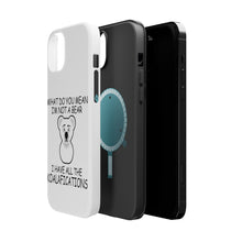 DistinctInk ToughCase for Apple iPhone, Compatible with MagSafe Charging - Not a Bear? I have the Koala-fications