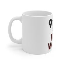 DistinctInk Glossy White Coffee / Tea Mug - 9 to 5 Is For the Weak