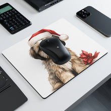 DistinctInk Mouse Pad - 1/4" Foam Rubber - Lhasa Apso Puppy Drawing