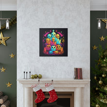 DistinctInk Canvas Wall Art with The Joy of Connecting for Halloween LGBTQ+ Pride