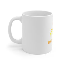 DistinctInk Glossy White Coffee / Tea Mug - Oh You're a Princess? I'm the Queen, Bitch