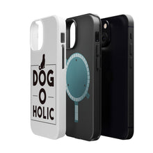 DistinctInk ToughCase for Apple iPhone, Compatible with MagSafe Charging - Dog O Holic - Dogoholic