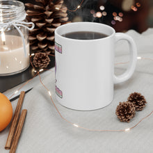 DistinctInk Glossy White Coffee / Tea Mug - 90% Unicorn 10% Sparkle