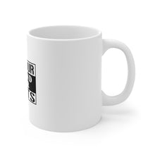 DistinctInk Glossy White Coffee / Tea Mug - Parkour Expand Your Limits