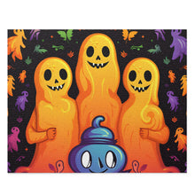 DistinctInk Jigsaw Puzzle with Finding Your Purpose in Life Design for Halloween  LGBTQ+ Pride
