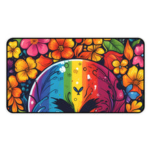 DistinctInk Desk Mat with A World of Possibilities Design for LGBTQ+ Pride