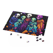 DistinctInk Jigsaw Puzzle with "Mindful Connections" Design for Halloween  LGBTQ+ Pride