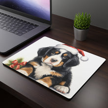 DistinctInk Mouse Pad - 1/4" Foam Rubber - Bernese Mountain Dog Puppy Drawing