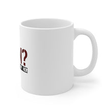 DistinctInk Glossy White Coffee / Tea Mug - Pain? Never Heard of Her