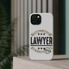 DistinctInk ToughCase for Apple iPhone, Compatible with MagSafe Charging - Genuine Trusted Lawyer One of a Kind