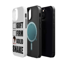 DistinctInk ToughCase for Apple iPhone, Compatible with MagSafe Charging - Soft Firm Solid Snake