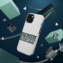 DistinctInk ToughCase for Apple iPhone, Compatible with MagSafe Charging - Engineers Design What You Use Everyday