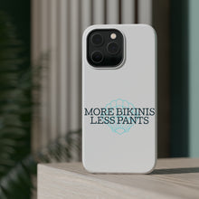 DistinctInk ToughCase for Apple iPhone, Compatible with MagSafe Charging - More Bikinis Less Pants