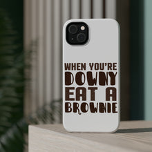 DistinctInk ToughCase for Apple iPhone, Compatible with MagSafe Charging - When You're Downy Eat a Brownie