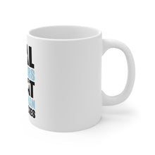 DistinctInk Glossy White Coffee / Tea Mug - Real Doctors Treat More Than One Species