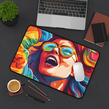 DistinctInk Desk Mat with Addictive Adventure Story Design for LGBTQ+ Pride