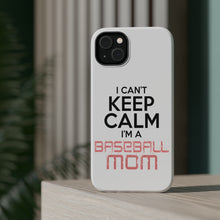 DistinctInk ToughCase for Apple iPhone, Compatible with MagSafe Charging - Can't Keep Calm I'm a Baseball mom