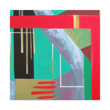 Mia Kastillo - Mid-Century Modern Canvas Wall Art Decor