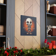 DistinctInk Canvas Wall Art with Skelly's Halloween Bash for Halloween