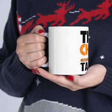 DistinctInk Glossy White Coffee / Tea Mug - This Chef is a Whisk Taker