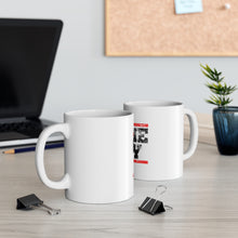 DistinctInk Glossy White Coffee / Tea Mug - Game Day