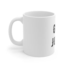 DistinctInk Glossy White Coffee / Tea Mug - Gym And Juice