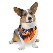 DistinctInk Adjustable Pet Banana Collar with The Power of Simplicity Design for LGBTQ+ Pride