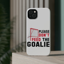 DistinctInk ToughCase for Apple iPhone, Compatible with MagSafe Charging - Please Don't Feed the Goalie