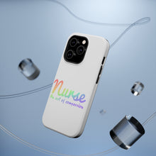 DistinctInk ToughCase for Apple iPhone, Compatible with MagSafe Charging - Nurse An Art of Compassion
