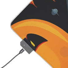 DistinctInk LED Gaming Mouse Pad with Spooky Halloween Night Design for Halloween