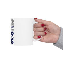 DistinctInk Glossy White Coffee / Tea Mug - Rather Hustle 24/7 Than Slave 9 to 5