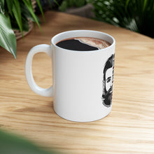 DistinctInk Glossy White Coffee / Tea Mug - I have a Beard to Get Love & Sex