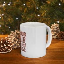 DistinctInk Glossy White Coffee / Tea Mug - Gorgeous Hair is the Best Revenge