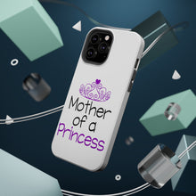 DistinctInk ToughCase for Apple iPhone, Compatible with MagSafe Charging - Mother of a Princess