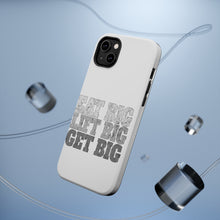 DistinctInk ToughCase for Apple iPhone, Compatible with MagSafe Charging - Eat Big Lift Big Get Big