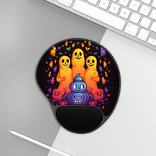 DistinctInk Mouse Pad with Wrist Rest  with Finding Your Purpose in Life Design for Halloween  LGBTQ+ Pride