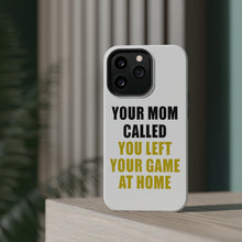 DistinctInk ToughCase for Apple iPhone, Compatible with MagSafe Charging - Your Mom Called You Left Your Game at Home