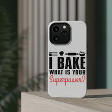 DistinctInk ToughCase for Apple iPhone, Compatible with MagSafe Charging - I Bake What is Your Superpower