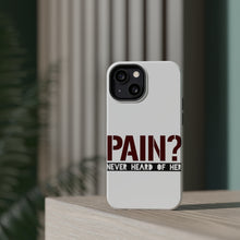 DistinctInk ToughCase for Apple iPhone, Compatible with MagSafe Charging - Pain? Never Heard of Her