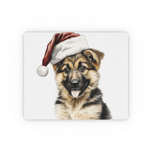 DistinctInk Mouse Pad - 1/4" Foam Rubber - German Shepherd Dog Puppy Drawing