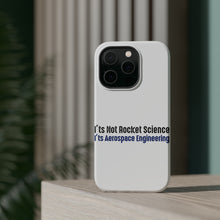 DistinctInk ToughCase for Apple iPhone, Compatible with MagSafe Charging - Not Rocket Scient - Aerospace Engineering