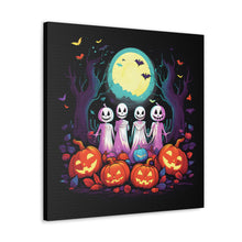 DistinctInk Canvas Wall Art with Exploring the Unknown for Halloween LGBTQ+ Pride