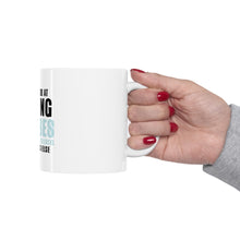 DistinctInk Glossy White Coffee / Tea Mug - I'm So Good at Making Excuses