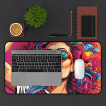 DistinctInk Desk Mat with Leading a New Path Design for LGBTQ+ Pride